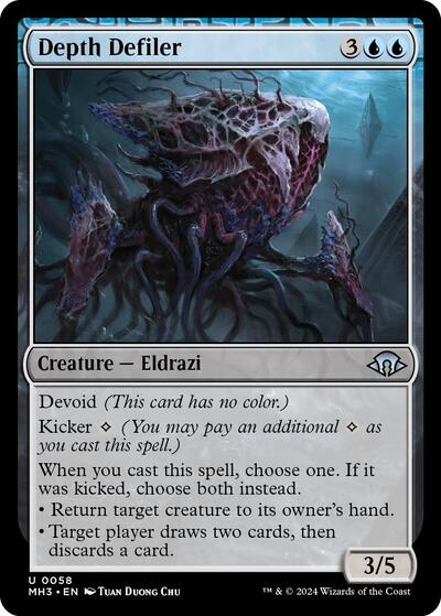 Depth Defiler (Modern Horizons 3) Light Play Foil