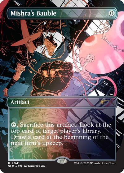 Mishra's Bauble (2041) (Rainbow Foil) (Secret Lair) Near Mint Foil