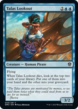 Talas Lookout (Dominaria United) Medium Play Foil