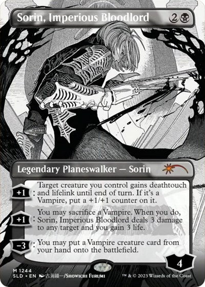 Sorin, Imperious Bloodlord (Borderless) (Secret Lair) Near Mint Foil