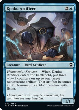 Kenku Artificer (Commander Legends: Battle for Baldur's Gate) Light Play Foil