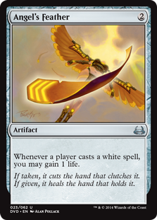Angel's Feather (Duel Decks Anthology: Divine vs Demonic) Light Play