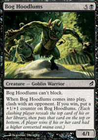 Bog Hoodlums (Lorwyn) Medium Play Foil