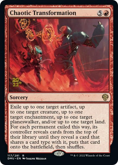 Chaotic Transformation (Promos: Prerelease Cards) Near Mint Foil