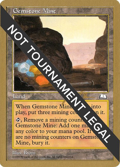 Gemstone Mine - 1997 Jakub Slemr (WTH) (World Championship Decks) Light Play