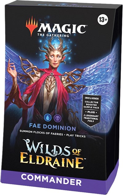 Wilds of Eldraine Commander Deck Fae Dominion
