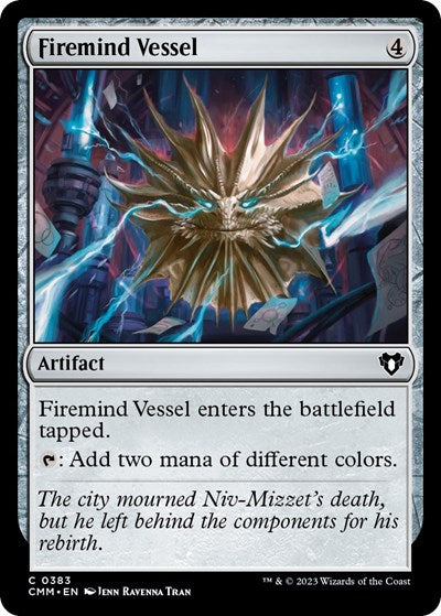 Firemind Vessel (Commander Masters) Near Mint Foil