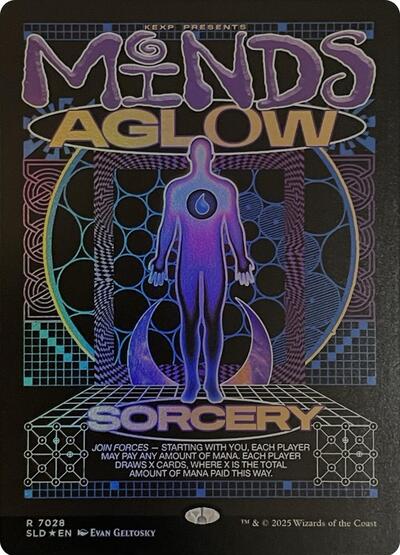 Minds Aglow (Rainbow Foil) (Secret Lair) Near Mint Foil