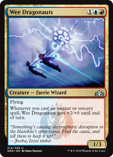 Wee Dragonauts (Guilds of Ravnica) Light Play