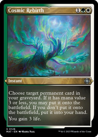 Cosmic Rebirth  Foil Etched|1|0|0.00