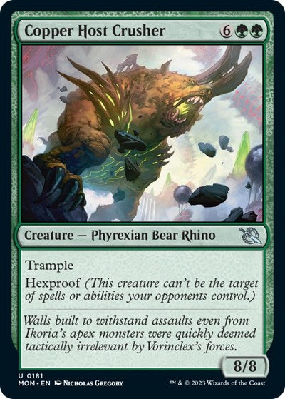 Copper Host Crusher (March of the Machine) Near Mint Foil