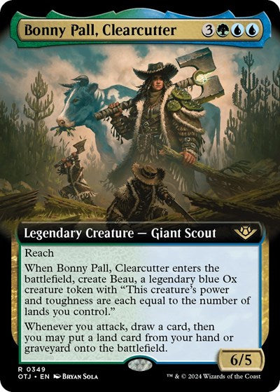 Bonny Pall, Clearcutter (Extended Art) (Outlaws of Thunder Junction) Near Mint