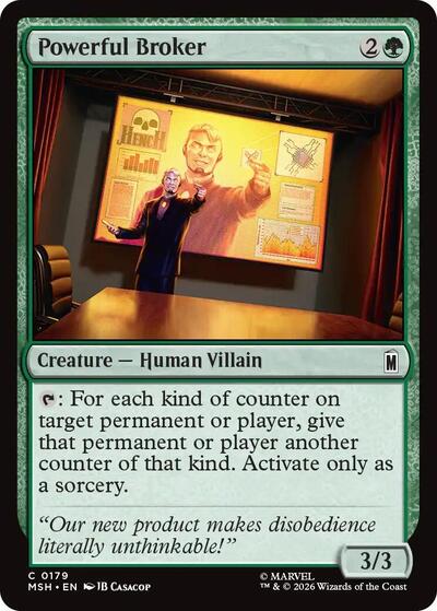 Powerful Broker (Marvel Super Heroes) Near Mint