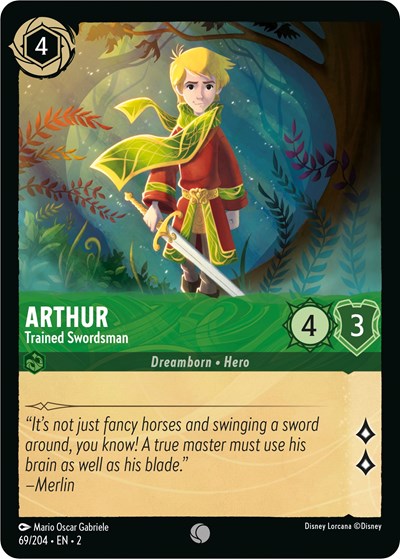 Arthur - Trained Swordsman (Rise of the Floodborn) Near Mint