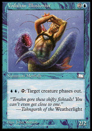 Vodalian Illusionist (Weatherlight) Medium Play