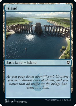 Island (456) (Commander Legends: Battle for Baldur's Gate) Near Mint