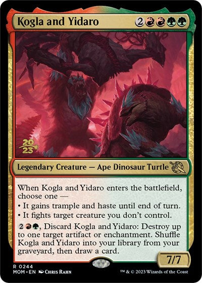 Kogla and Yidaro (Promos: Prerelease Cards) Light Play Foil
