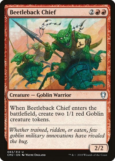 Beetleback Chief (Commander Anthology Volume II) Light Play