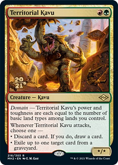 Territorial Kavu (Promos: Prerelease Cards) Near Mint Foil