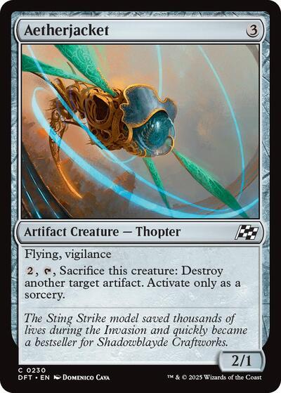 Aetherjacket (Aetherdrift) Near Mint Foil