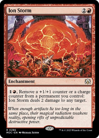 Ion Storm (Commander: March of the Machine) Near Mint