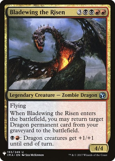 Bladewing the Risen (Mystery Booster) Medium Play