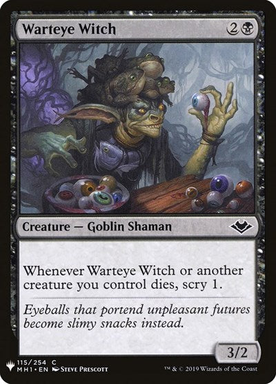 Warteye Witch (Mystery Booster) Near Mint