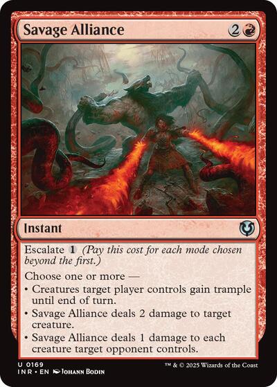 Savage Alliance (Innistrad Remastered) Near Mint
