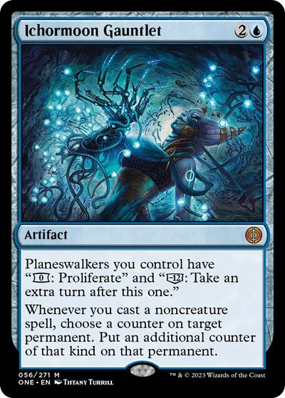 Ichormoon Gauntlet (Phyrexia: All Will Be One) Medium Play Foil