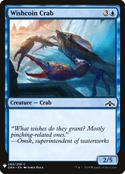 Wishcoin Crab (Mystery Booster) Near Mint