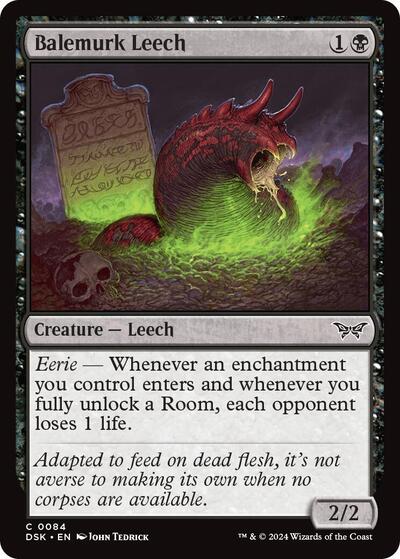 Balemurk Leech (Duskmourn: House of Horror) Near Mint