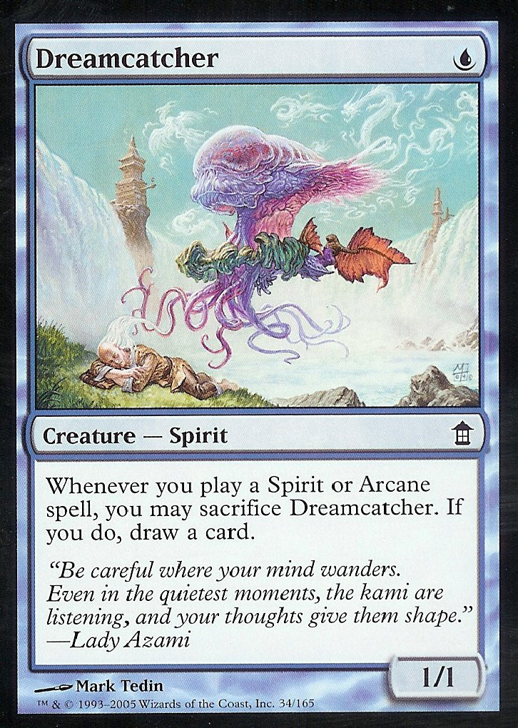 Dreamcatcher (Saviors of Kamigawa) Medium Play Foil