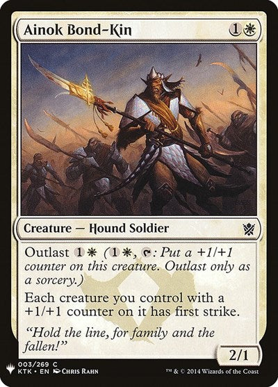 Ainok Bond-Kin (Mystery Booster) Light Play