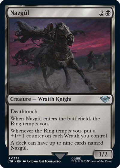 Nazgul (0338) (Universes Beyond: The Lord of the Rings: Tales of Middle-earth) Near Mint