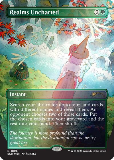 Realms Uncharted (Rainbow Foil) (Secret Lair) Near Mint Foil