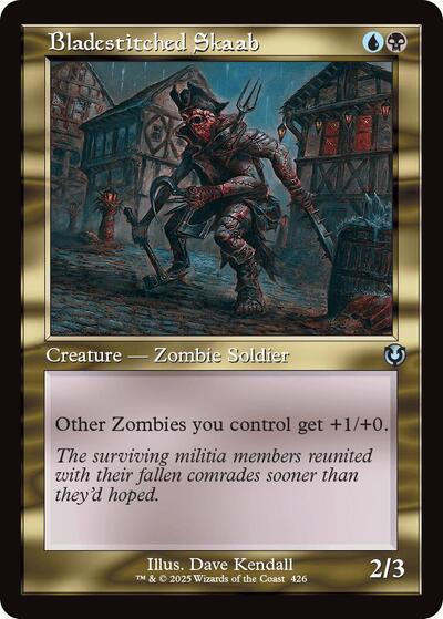 Bladestitched Skaab (Retro Frame) (Innistrad Remastered) Near Mint Foil