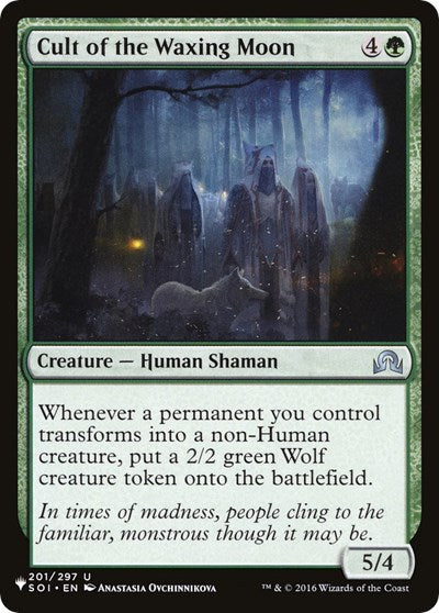 Cult of the Waxing Moon (The List) Near Mint