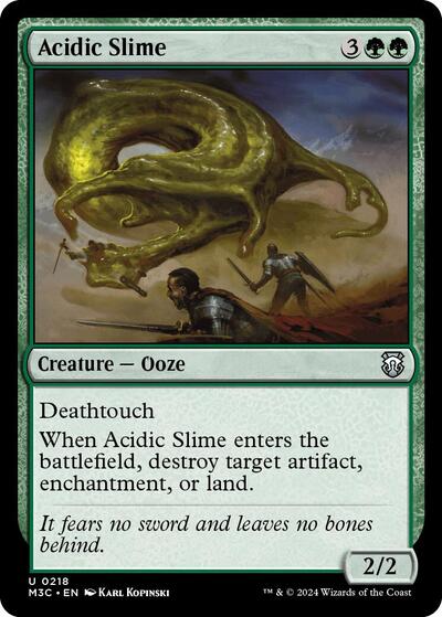 Acidic Slime (Commander: Modern Horizons 3) Near Mint
