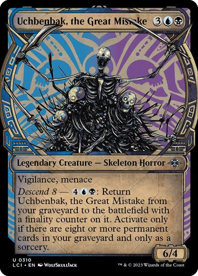 Uchbenbak, the Great Mistake (Showcase) (The Lost Caverns of Ixalan) Light Play