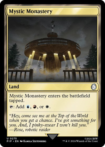 Mystic Monastery (Universes Beyond: Fallout) Light Play Foil