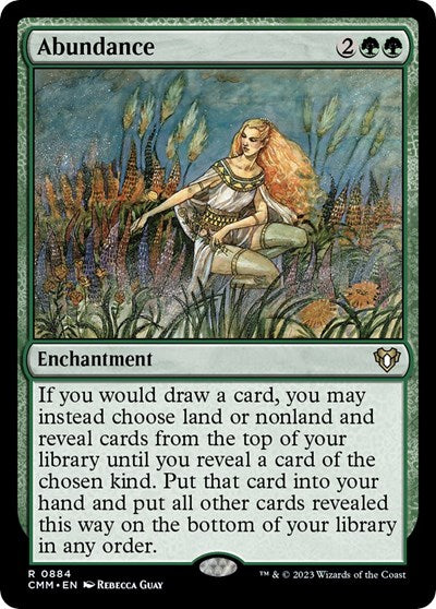 Abundance (Commander Masters) Near Mint