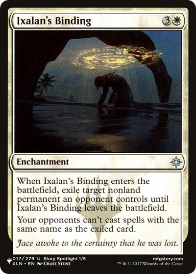 Ixalan's Binding (The List) Near Mint