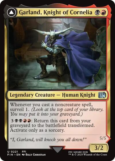 Garland, Knight of Cornelia / Chaos, the Endless (Universes Beyond: FINAL FANTASY) Light Play