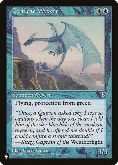 Cerulean Wyvern (The List) Near Mint