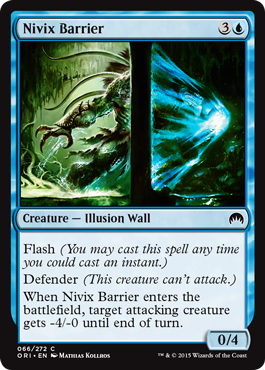 Nivix Barrier (Magic Origins) Medium Play