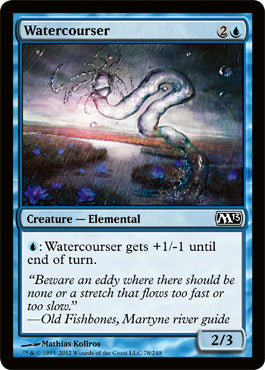 Watercourser (Magic 2013 Core Set) Medium Play