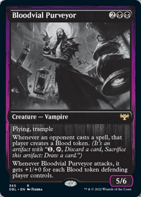 Bloodvial Purveyor (Innistrad: Double Feature) Light Play