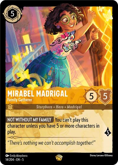 Mirabel Madrigal - Family Gatherer (Shimmering Skies) Near Mint