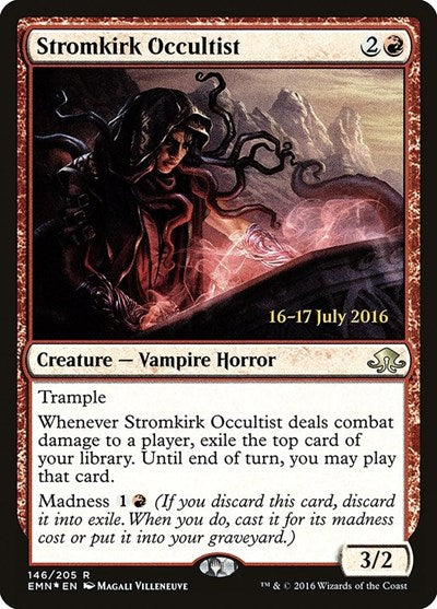 Stromkirk Occultist (Promos: Prerelease Cards) Near Mint Foil