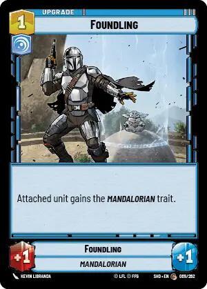Foundling (Shadows of the Galaxy) Near Mint Foil